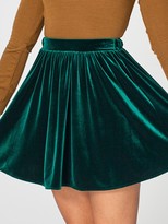 Thumbnail for your product : American Apparel Stretch Velvet Skirt