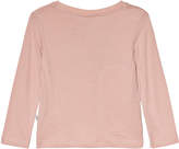 Thumbnail for your product : Stella McCartney Kids Pink Bella Funny Face Long Sleeved T-Shirt