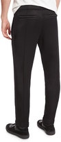 Thumbnail for your product : Burberry Slim-Fit Jersey Track Pants, Black