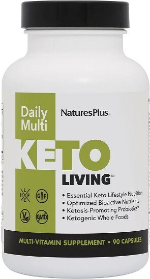 Nature's Plus KetoLivingDailyMultibyNature'sPlus-90VegCap