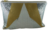 Thumbnail for your product : Sondra Roberts Metal Mesh Clutch