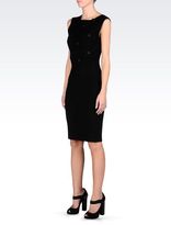 Thumbnail for your product : Giorgio Armani Low Back Sheath Dress With Embroidery