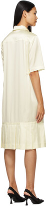 Commission SSENSE Exclusive Off-White Bralette Shirt Dress