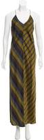 Thumbnail for your product : Alexander Wang T by Silk Printed Maxi Dress
