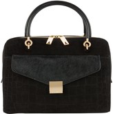 Thumbnail for your product : Ted Baker Alexia Leather Clutch Bowler Bag