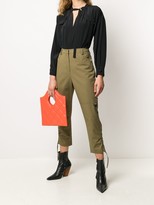 Thumbnail for your product : Dorothee Schumacher Fluid Volumes D-ring blouse