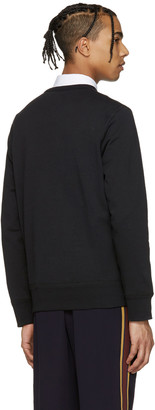 Alexander McQueen Black Embroidered Pullover