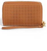 Thumbnail for your product : Tory Burch 'Robinson - Perf' Zip Continental Wallet