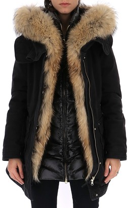 woolrich padded parka