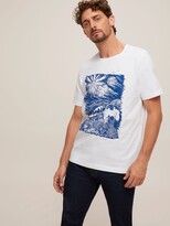 Thumbnail for your product : John Lewis & Partners Lino Cutout T-Shirt