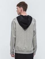 Thumbnail for your product : 3.1 Phillip Lim Contrast Hoodie with Zipper