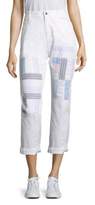 Thumbnail for your product : Stella McCartney Patchwork Cropped Pants
