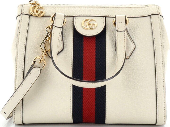 Gucci Ophidia Top Handle Tote Leather Small ShopStyle