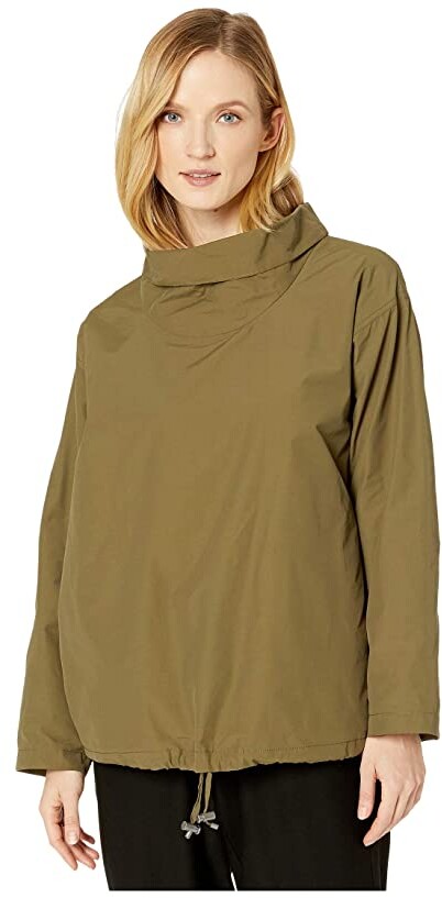 eileen fisher pullover jacket