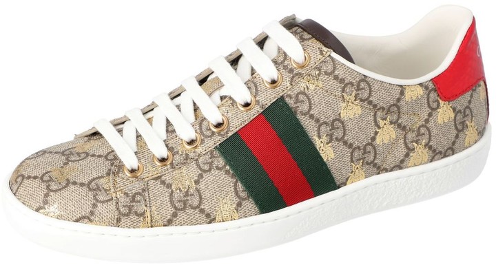 gucci women's ace bee sneakers