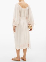 Thumbnail for your product : Innika Choo Embroidered Cotton Dress - Light Pink