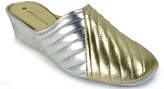 Thumbnail for your product : Jacques Levine #1221 - Leather Wedge Slipper