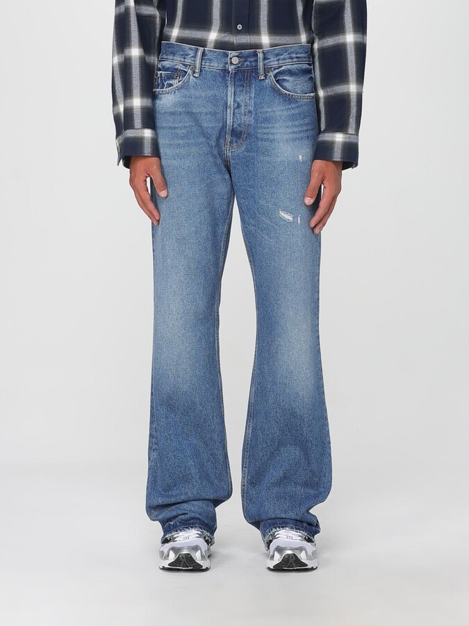 Acne Studios Jeans Men color Blue
