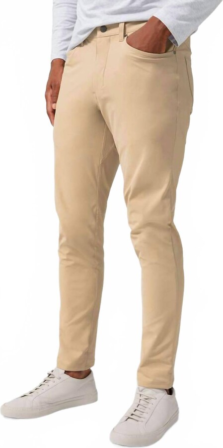 Lululemon Abc Slim-Fit 5 Pocket Pant In Trench