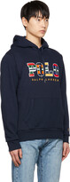 Thumbnail for your product : Polo Ralph Lauren Navy Bonded Hoodie