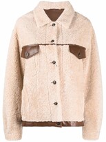 Thumbnail for your product : Simonetta Ravizza Jenny shearling jacket