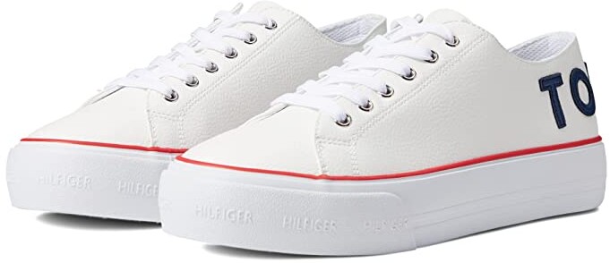 Tommy Hilfiger White Shoes | ShopStyle