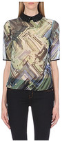 Thumbnail for your product : Ted Baker Kortia parquet geometric print top