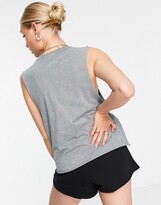 Thumbnail for your product : ASOS Tall ASOS DESIGN Tall vest with dropped armhole in washed grey