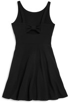 Thumbnail for your product : Aqua Girls' Bow Back Flared Knit Dress, Big Kid - 100% Exclusive