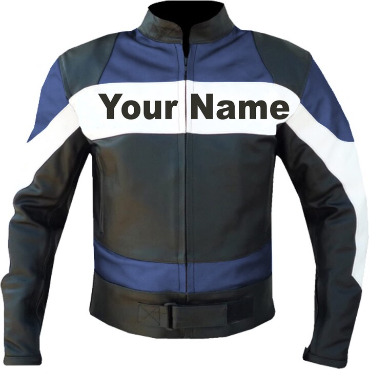 LEATHER SEVEN 2020Leather Jacket. Motorcycle Racing Gear Motorbike Cowhide Armoured Coat Genuine