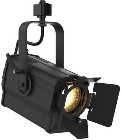 CHAUVET Professional CHAUVET Professional Ovation FTD-55WW 36W Warm White LED Fresnel Fixture, Includes Barn Doors andTrack Adaptor, 3200K Color...