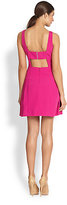 Thumbnail for your product : Nicole Miller Crepe Cutout-Back Dress