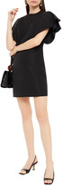 Thumbnail for your product : VVB Ruffled Duchesse-satin Mini Dress