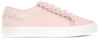 Tory Sport Ruffle leather sneakers