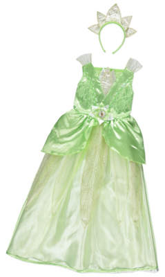 Disney Princess Tiana Fancy Dress Costume