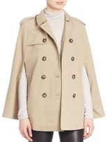 Thumbnail for your product : SET Double-Breasted Trench Cape