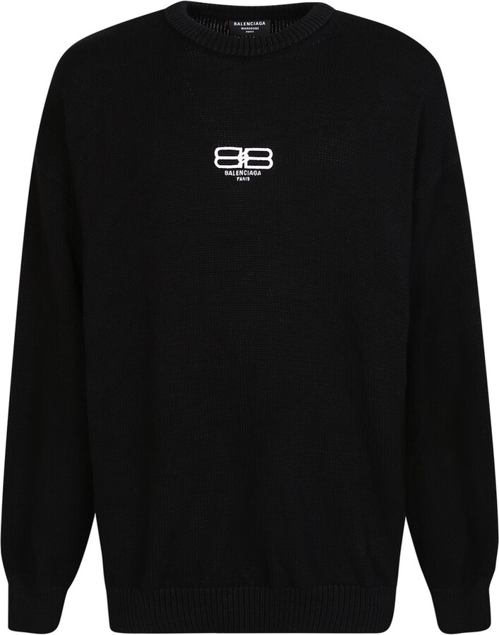 Balenciaga Black Sweaters Men | ShopStyle