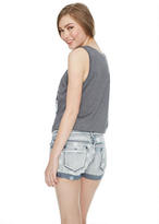 Thumbnail for your product : Delia's Taylor 2 1/2" Denim Shorts in Washed Down Grey Star
