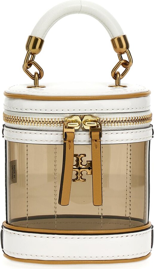 Tory Burch 'Mini Kira Tpu Vanity Case' handbag - ShopStyle Satchels & Top  Handle Bags