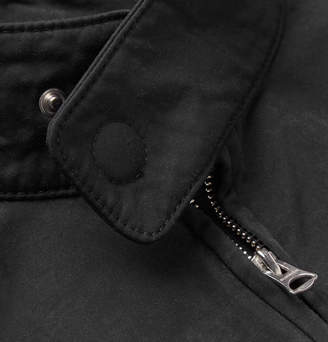 Acne Studios Mito Brushed-Twill Harrington Jacket