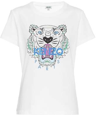 Kenzo Tiger Logo cotton T-shirt