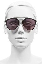 Thumbnail for your product : Christian Dior Women's Reflected 52Mm Brow Bar Sunglasses - Pink/ Blue/ Blue