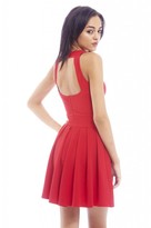 Thumbnail for your product : AX Paris High Neck Cut Out Back Skater