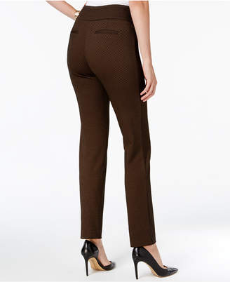 Charter Club Printed Tummy-Control Pants, Created for Macy's
