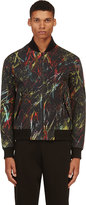 Thumbnail for your product : McQ Black & Yellow Firework Bomber Jacket