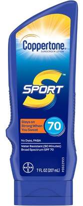 Coppertone Sport Sunscreen Lotion - SPF 70 - 7oz