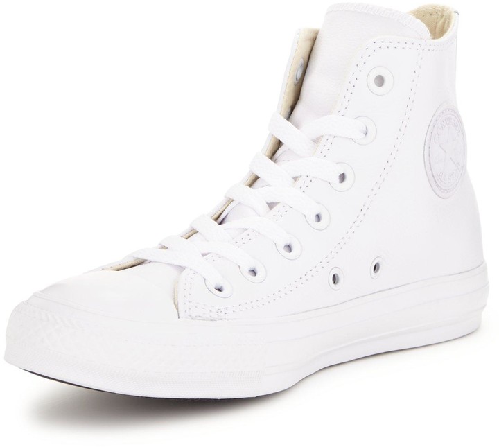 converse uk leather white