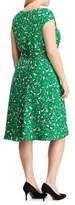 Thumbnail for your product : Lauren Ralph Lauren Plus Floral Georgette Dress