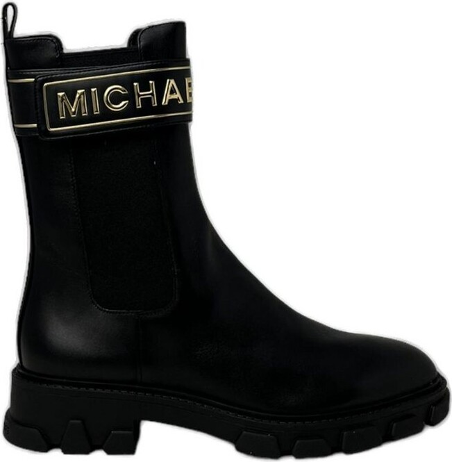 michael kors ridley bootie beige