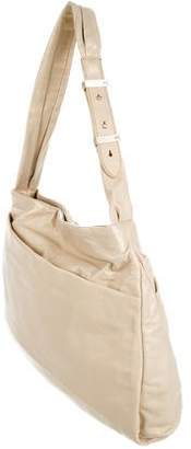 Halston Leather Folds Bag